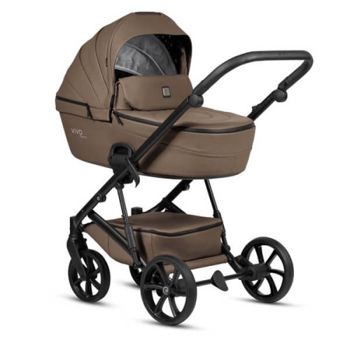 Универсальная коляска 2 в 1 Tutis Viva6 plus Leather Cedar